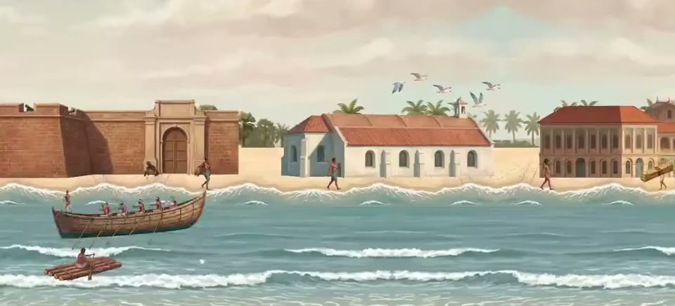 Actual Madras Rush gameplay on the coast